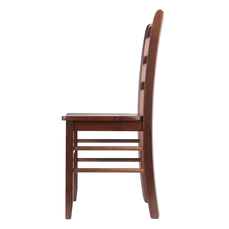 Best Pirce 🌟 Winsome Ladder Back Dining Chair In Antique Walnut Finish (Set Of 2) 🥰 5 Best Pirce 🌟 Winsome Ladder Back Dining Chair In Antique Walnut Finish (Set Of 2) 🥰 - Image 3