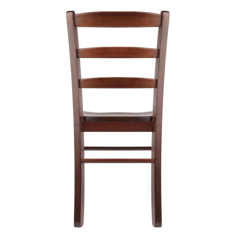 Best Pirce 🌟 Winsome Ladder Back Dining Chair In Antique Walnut Finish (Set Of 2) 🥰 6 Best Pirce 🌟 Winsome Ladder Back Dining Chair In Antique Walnut Finish (Set Of 2) 🥰 - Image 4