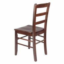 Best Pirce 🌟 Winsome Ladder Back Dining Chair In Antique Walnut Finish (Set Of 2) 🥰 15 Best Pirce 🌟 Winsome Ladder Back Dining Chair In Antique Walnut Finish (Set Of 2) 🥰 -Cheap Office Chairs Store 423243 6 L