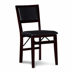 Top 10 ⌛ Linon Triena Set Of 2 19" Pad Back Folding Chair In Espresso Brown ❤️ -Cheap Office Chairs Store 438737 10 L