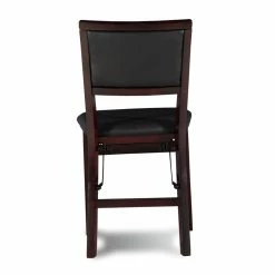Top 10 ⌛ Linon Triena Set Of 2 19" Pad Back Folding Chair In Espresso Brown ❤️ -Cheap Office Chairs Store 438737 14 L
