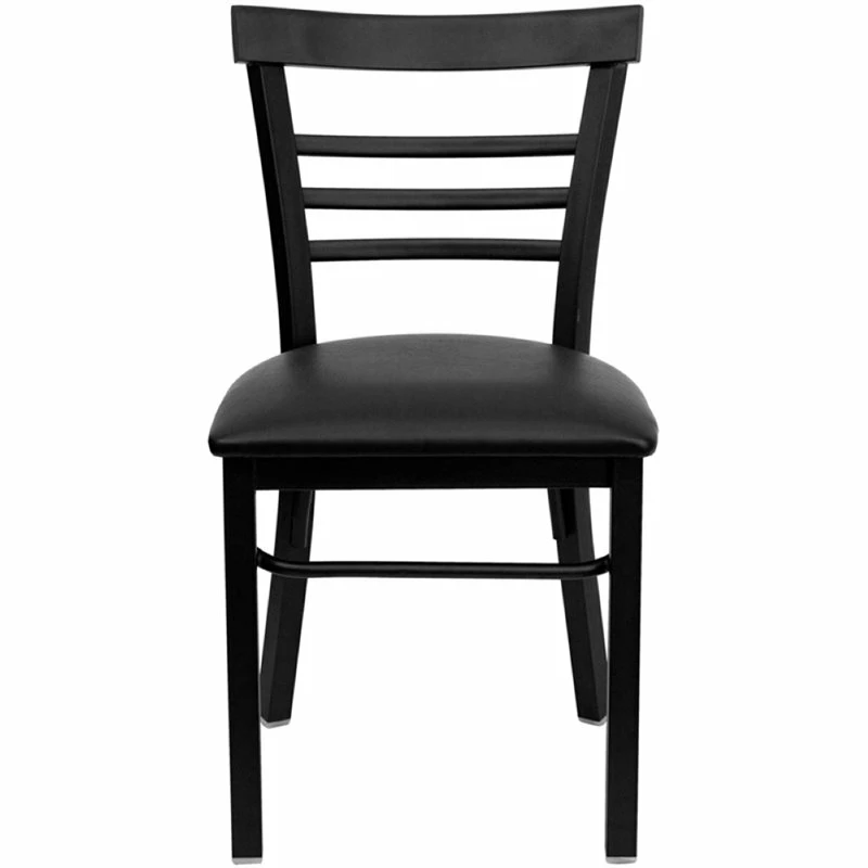 Top 10 ❤️ Flash Furniture Hercules Ladder Back Metal Dining Chair In Black 🧨 6 Top 10 ❤️ Flash Furniture Hercules Ladder Back Metal Dining Chair In Black 🧨 - Image 4