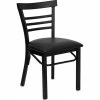 Top 10 ❤️ Flash Furniture Hercules Ladder Back Metal Dining Chair In Black 🧨 -Cheap Office Chairs Store 454757 L