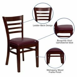 Best reviews of ๐ Flash Furniture Hercules Ladder Back En Dining Chair In Mahogany โ 17 Best reviews of ๐ Flash Furniture Hercules Ladder Back En Dining Chair In Mahogany โ -Cheap Office Chairs Store 454808 3 L