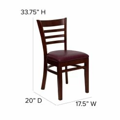 Best reviews of ๐ Flash Furniture Hercules Ladder Back En Dining Chair In Mahogany โ 18 Best reviews of ๐ Flash Furniture Hercules Ladder Back En Dining Chair In Mahogany โ -Cheap Office Chairs Store 454808 4 L
