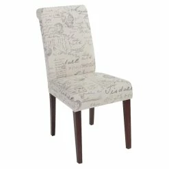 New ❤️ Noble House Parisian Dining Chair In Beige (Set Of 2) 🛒