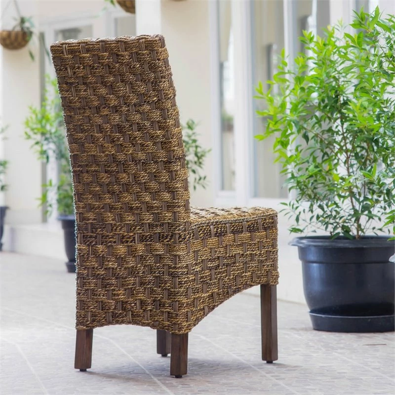 Budget ๐ International Caravan Bali Manila Woven Abaca Dining Chair โ๏ธ 5 Budget ๐ International Caravan Bali Manila Woven Abaca Dining Chair โ๏ธ - Image 3