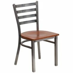 Best deal ⭐ Flash Furniture Hercules Ladder Back Restaurant Chair In Cherry 👍